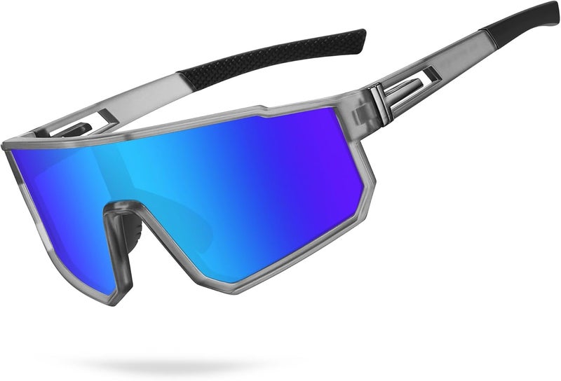 Derowern Youth Baseball Sunglasses, Kids Polarized Sports Sunglasses,UV400 Protection Glasses for Boys Girls Softball Cycling - Image 1
